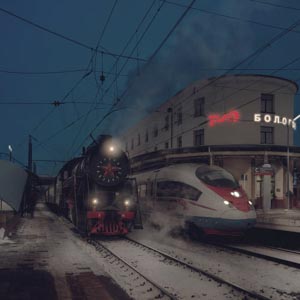 железнодорожный фотограф сергей крылов бологое тверская область станция паровоз поезд пассажирский лебедянка сумерки ночь сапсан электропоезд эвс1 эвс2