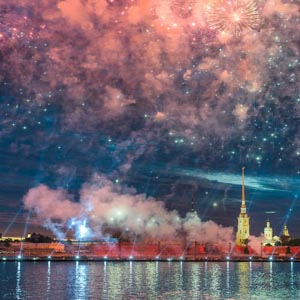 пейзажный фотограф сергей крылов алые паруса санкт петербург петропавловская крепость салют