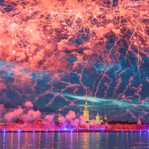 пейзажный фотограф сергей крылов алые паруса санкт петербург петропавловская крепость салют