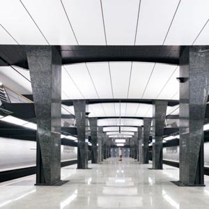 интерьерный фотограф сергей крылов москва московский метрополитен станция петровский парк бкл большая кольцевая линия