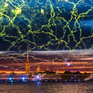 пейзажный фотограф сергей крылов санкт-петербург питер алые паруса петропавловская крепость салют нева лето белые ночи