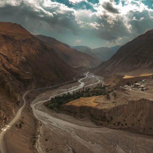дагестан пейзажный фотограф сергей крылов аул миджах горы    dji дрон